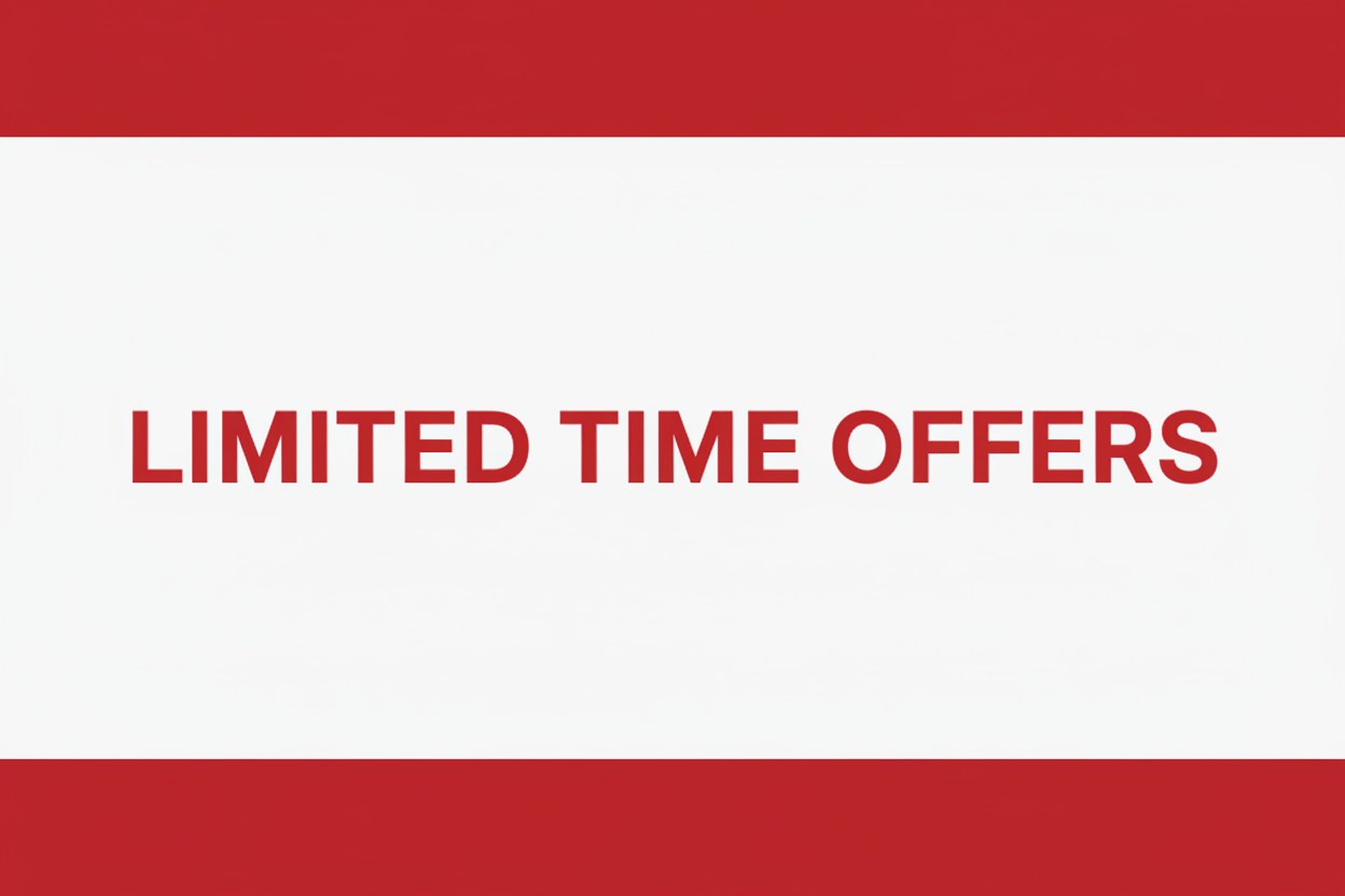 Limited Time Offers