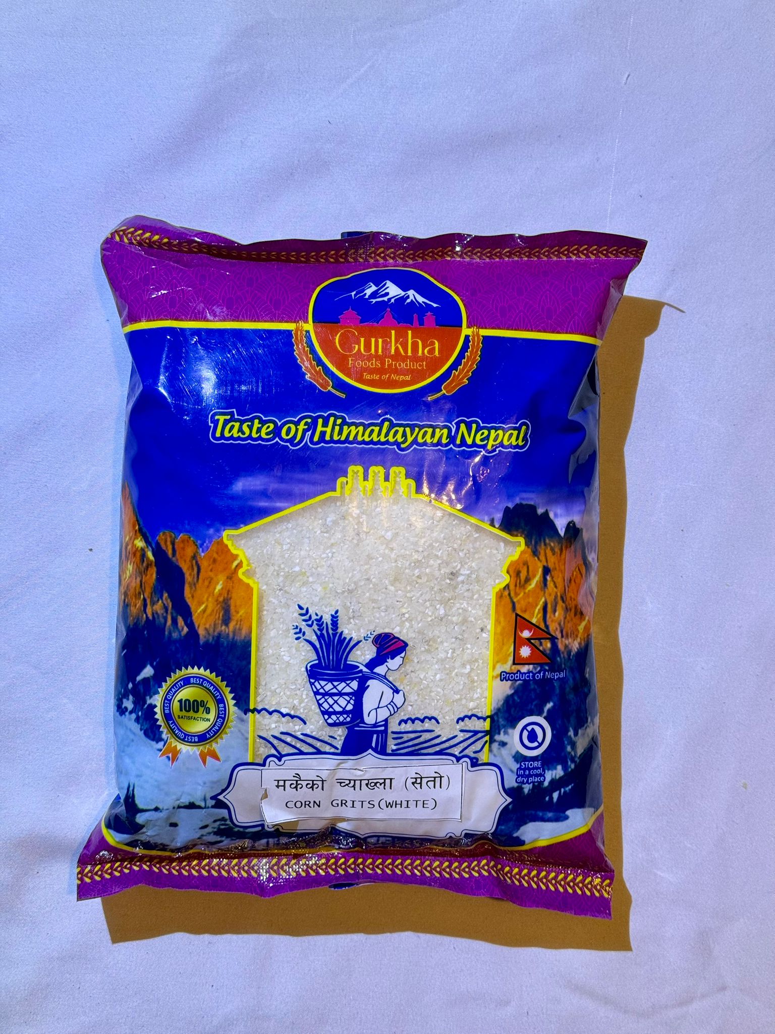 Corn grits white